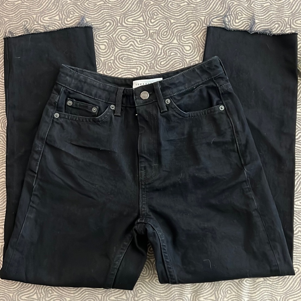 Black Straight Leg Jeans!